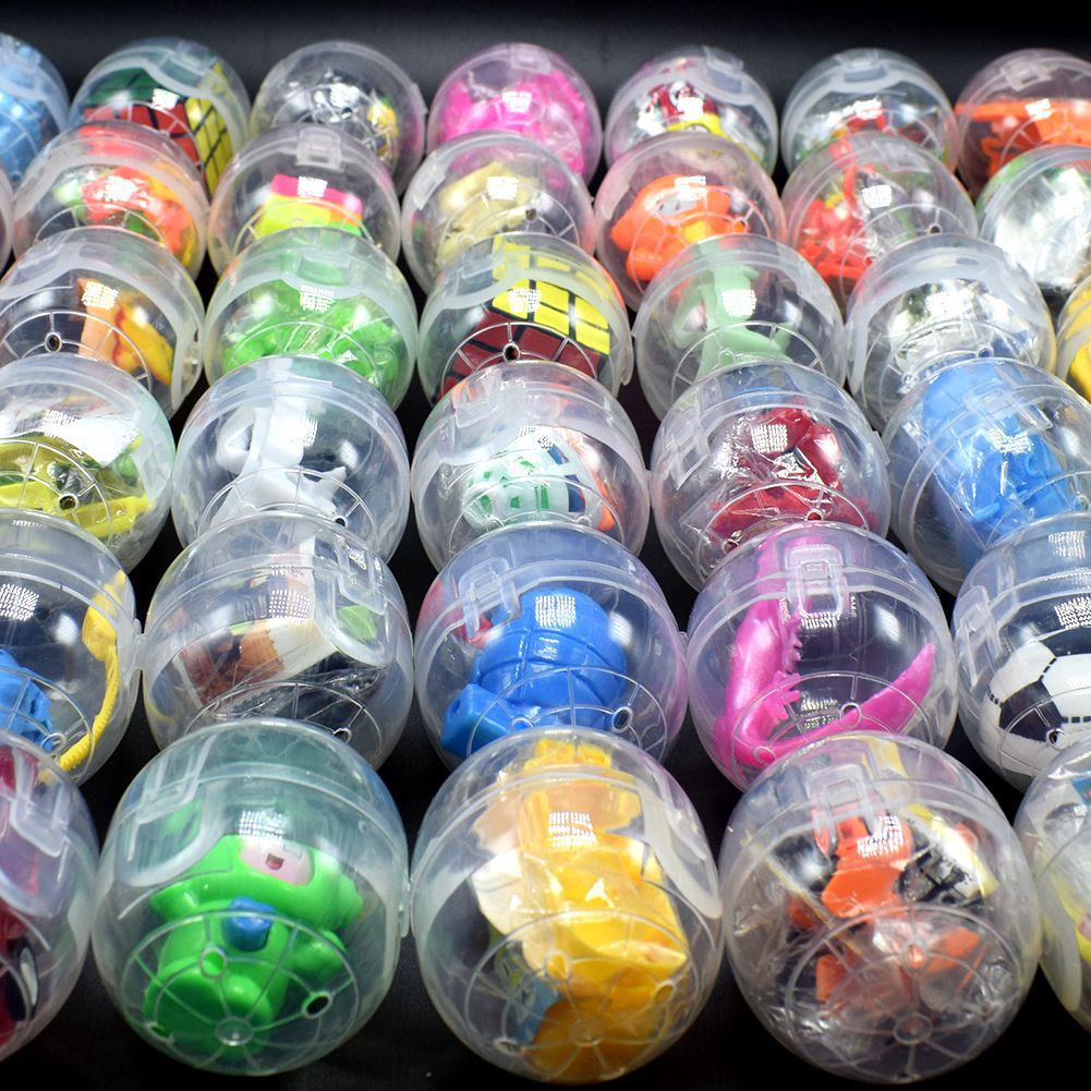 20PCS Gachapon Machine Transpa - Claw Crane Machine ulasan dan harga