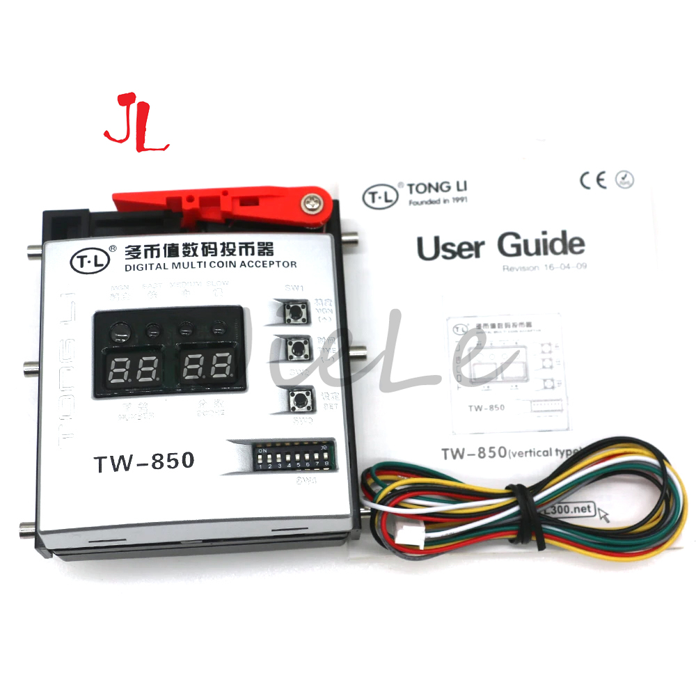 TL TW-850 Multi Coin Acceptor, - Arcade Game Vending Machine ulasan dan harga