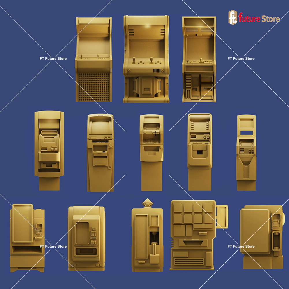 3D Print 1/64 Arcade Game Self - Arcade Game Vending Machine ulasan dan harga